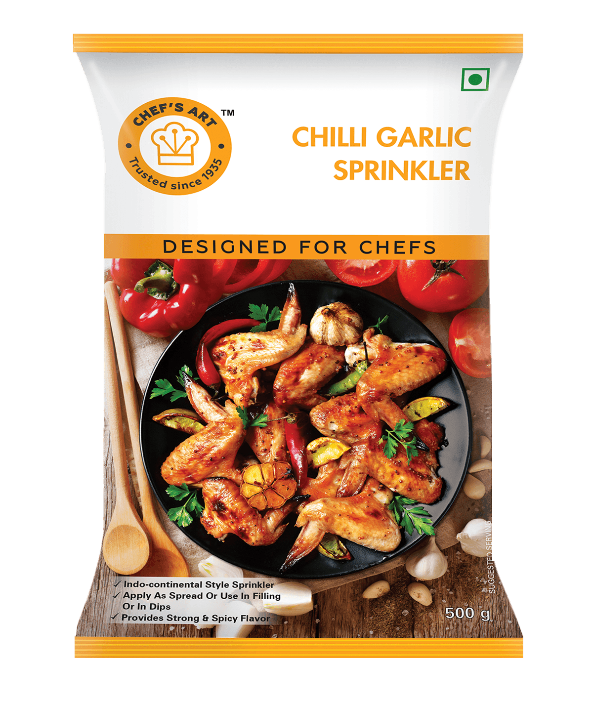 Chefs Art - Chilli Garlic Sprinkler Chefs Art - Chilli Garlic Sprinkler