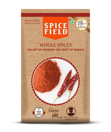 Spicefield Red Chilli Stemless 250g