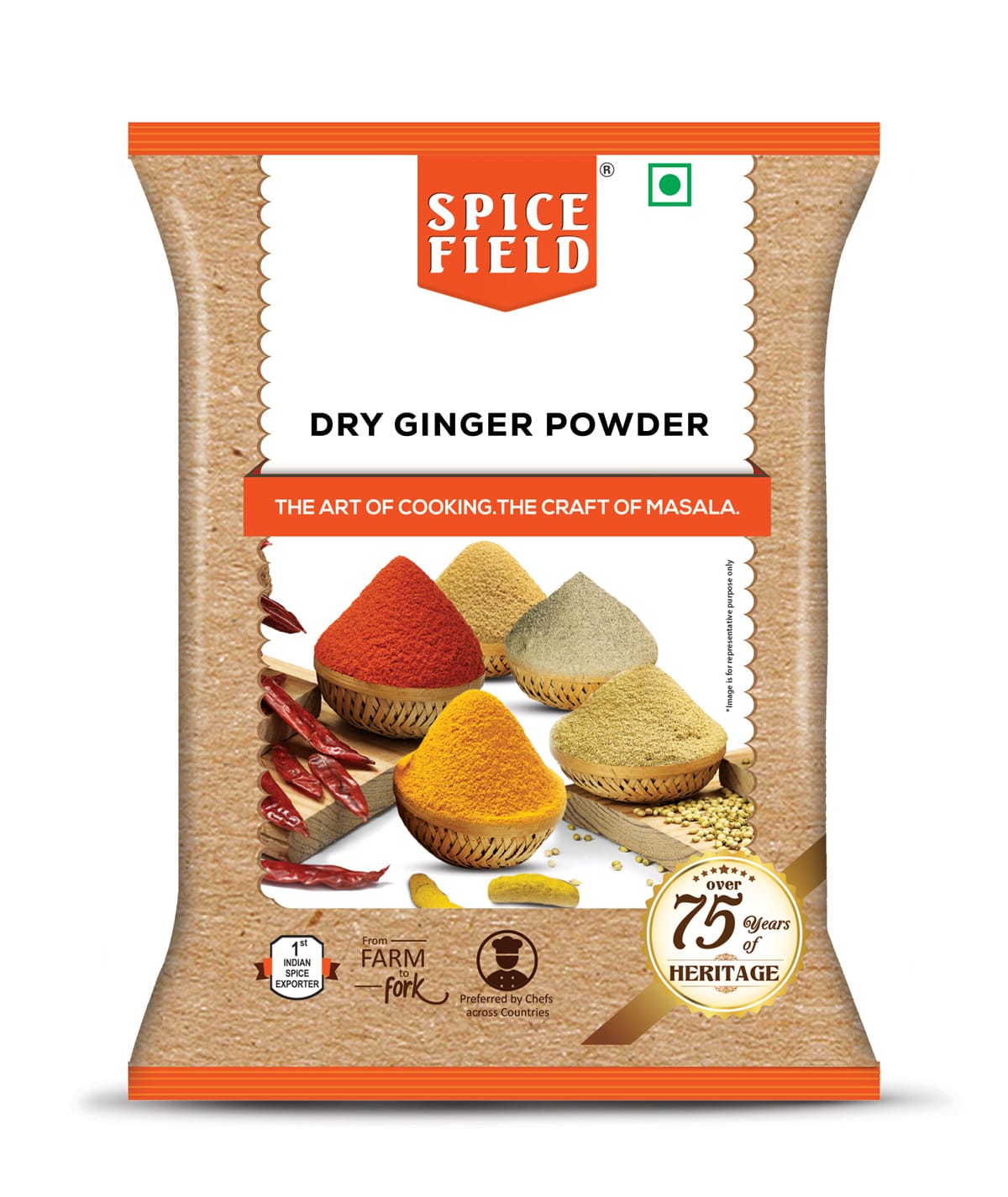Spicefield - Dry Ginger Powder 500g Spicefield - Dry Ginger Powder 500g