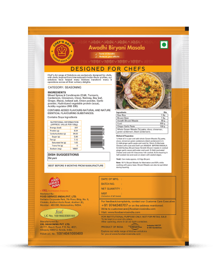 Chef's Art Awadhi Biryani Masala