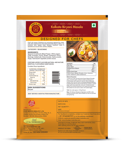 Chef's Art Kolkata Biryani Seasoning