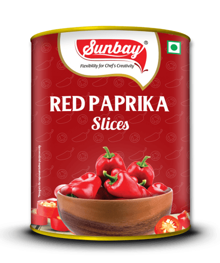 Sunbay Red Paprika Slices 3 kg