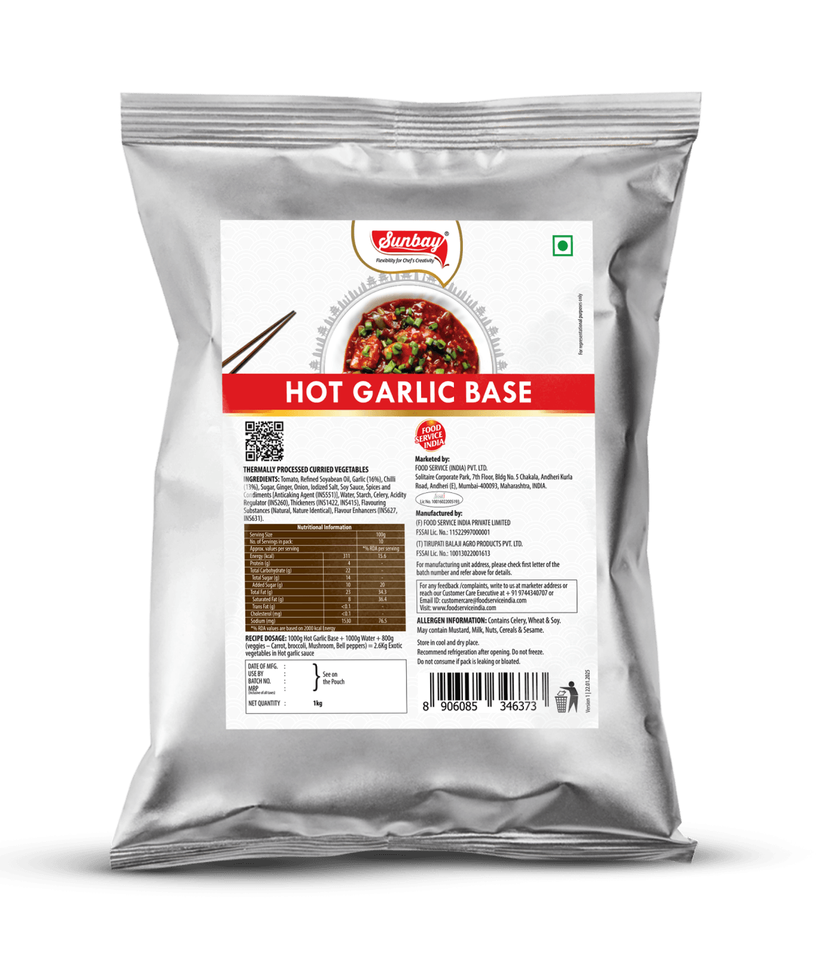 3D Hot Garlic Base 3D Hot Garlic Base
