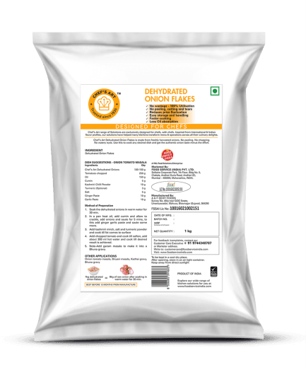 Chef's Art Dehydrated Onion Flakes