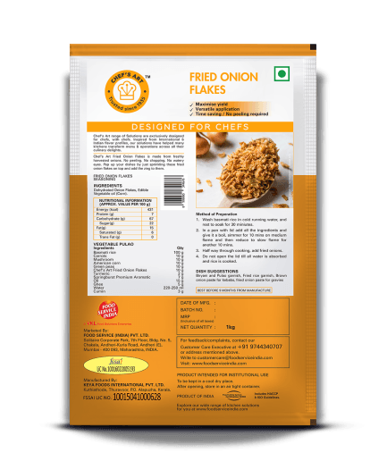 Chefs Art - Fried Onion Flakes
